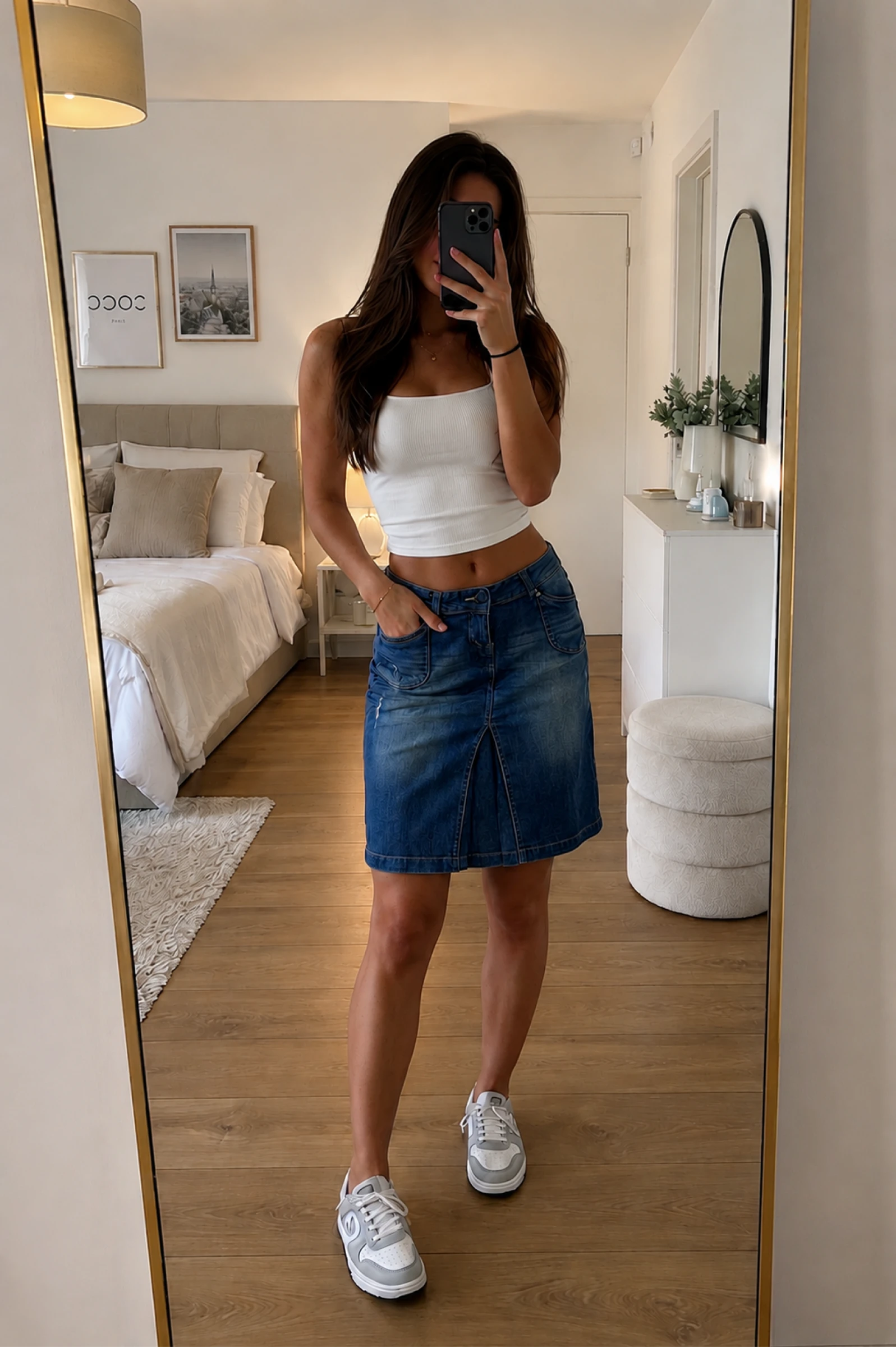 Jupe en jean 